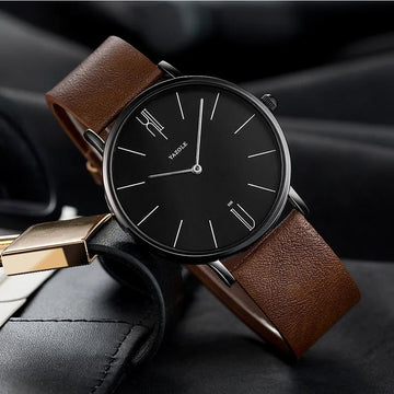 Genuine Leather Military Sports Watch Dukes Boys