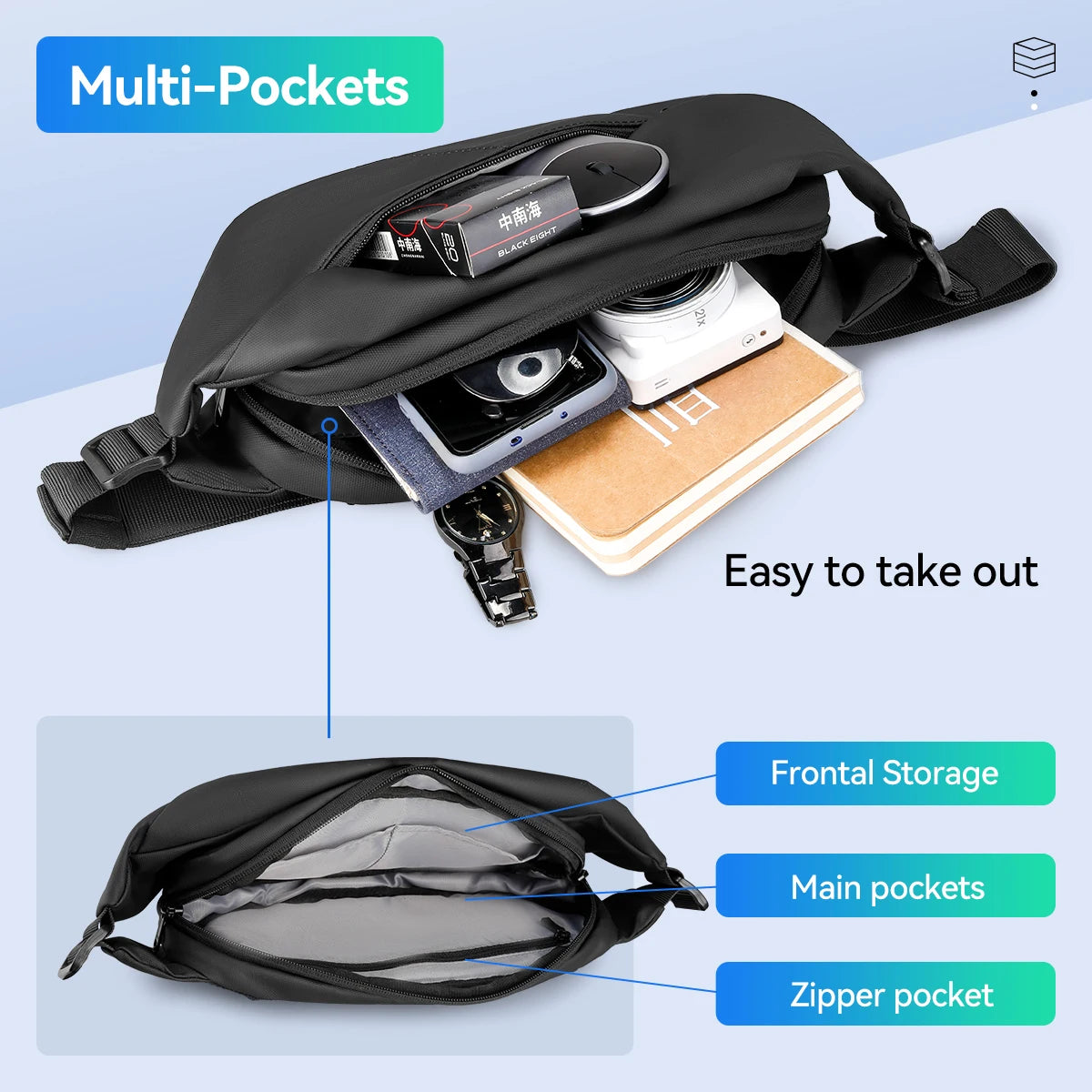 Waterproof Mini Crossbody Bag Dukes Boys